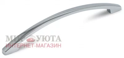 Ручка-скоба 128мм хром: US0904