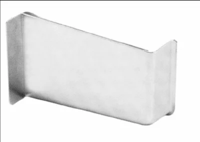 Накладка декоративная для навеса шкафа 806000400DX, коричневая, правая