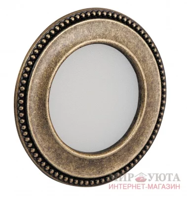 AKOYAx3, Комплект светильников с блоком питания, бронза состаренная, 12V, теплый белый 3000К, 3W: AK12-S3-RNO-ABWW3