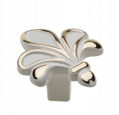 GTV: Ручка ROYAL3-1, белый/золото: GZ-ROYAL3-1-10-03