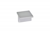 Ручка-кнопка 16мм, отделка алюминий