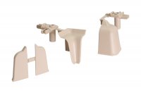 Комплект угловых элементов для овального бортика M3000/M3010, цвет 11 бежевый