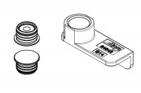 Folding Concepta 25 Комплект из 2-х магнитов с шаблоном