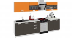 Кухонный гарнитур длиной - 300 см