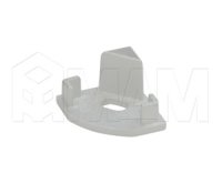 Заглушка торцевая с отверстием для углового профиля, серый: 1919FCAP2