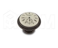 Ручка-кнопка D35мм бронза патинированная/керамика Watch: WPO.77.01.Q1.000.B1