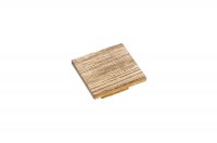 Ручка-кнопка 16мм, отделка дуб шато