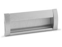 Ручка-раковина 160мм крепление саморезами алюминий: SH.RU2.160.AL