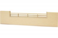 0114 Решётка вентиляционная для цоколя ПВХ H.150, L=600, Позитано NEW