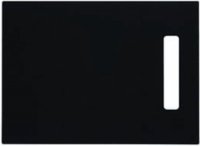 Schock: 629078 Разделочная доска для подстольных Soho, Quadro 519x399x20 черное стекло