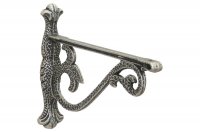 Менсолодержатель "Castello", отделка серебро античное, большой