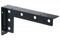 Менсолодержатель «Кольт», отделка черный бархат (матовый), комплект 2 штуки