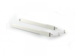 Рейлинги Firmax длина 350 мм, квадратные верхние для ящика Newline, белые