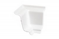 Угол 90" внутренний для бортика Rauwalon127, цвет светло-серый