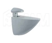 ПЕЛИКАН Менсолодержатель для деревянных и стеклянных полок 4 - 40 мм, хром матовый: SU03A GREY