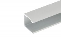 Профиль-заглушка SP16.03 для 16мм, L=5400мм, отделка алюминий анодированный