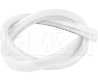 LUMINOR Профиль врезной B287 с держателем ленты, прозрачный матовый, 22х14мм: LSP-B287-PVC-1000-0