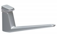 Менсолодержатель, отделка алюминий