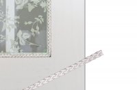 Верёвка для крепления витражей, d.5мм, цвет белый, в бухтах