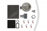 Стоп-вентиль 3.5" + комплект для монтажа