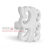 Ручка-кнопка белый матовый: WPO.707.000.00N3