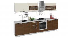 Кухонный гарнитур длиной - 300 см (со шкафом НБ)
