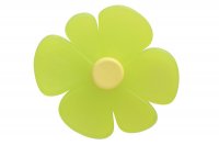 Ручка-кнопка 32 мм, отделка салатовая