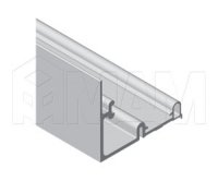 PS11 Направляющая верхняя усиленная, серебро, L-6100: PR1170006A