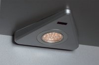 Комплект из 1-го светильника LED Triangolo-Ir, 5000K, отделка под алюминий