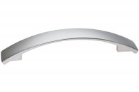 Ручка-скоба 96мм, отделка хром матовый