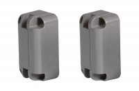 Держатели для бокового крепления ведра арт.226, пластик серый кварц, комплект 2 штуки