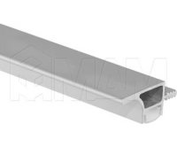 GOLINE Профиль-ручка для верхней базы, под светодиодную ленту, алюминий матовый, L-2000: GL3.152A.2000.7F PR