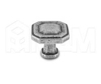 Ручка-кнопка серебро состаренное: WPO.775.000.00E8