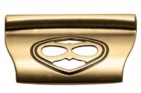 Ручка-скоба 32мм, отделка бронза античная французская