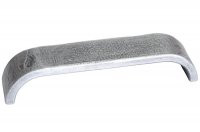 Ручка-скоба 160мм, отделка железо античное