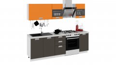 Кухонный гарнитур длиной - 240 см