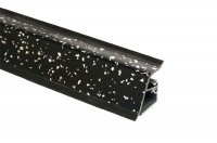 129.Бортик овальный L=4200, искра черная глянец