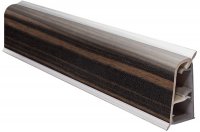 100.Бортик овальный L=4000, зебрано тёмный