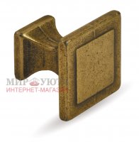 Ручка-кнопка бронза состаренная: WPO.115.000.00D1