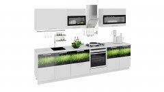 Кухонный гарнитур длиной - 300 см (со шкафом НБ)