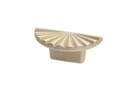 Ручка-кнопка, отделка серебро восточное