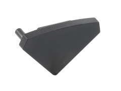 GTV: Заглушка для профиля углового-накладного PA-GLAXNKKT... - цвет черный мат. (цена за 10шт.): PA-ZASGLAXNKKT-20M