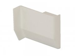 Накладка декоративная для навеса шкафа 801000100DX, белая, правая