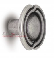 Ручка-кнопка D31мм серебро состаренное: 2044.09