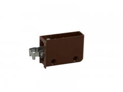 Навес для шкафа под саморез art. 703, правый, коричневый