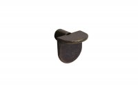 Полкодержатель Г-образный малый, отделка бронза (за 100 штук)