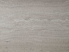 Бортик пристеночный треугольный ALPHALUX, 30*25 мм, L=4.1м, Травертин(Travertino Rom.) A.3375 LUNA, алюминий