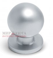 Ручка-кнопка D25мм хром матовый: GN3208