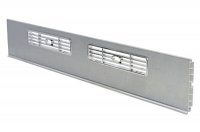 79 Решётка вентиляционная для цоколя ПВХ H.100, L=600, под серебро
