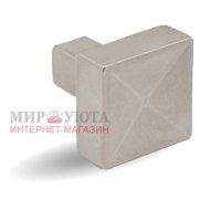 TRIBAL Ручка-кнопка никель матовый: A-1272.G5